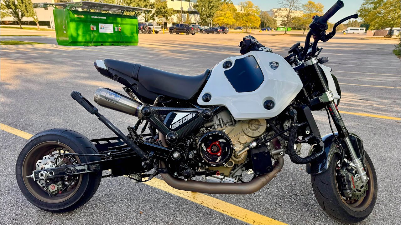 1200cc Honda Grom Winter Rideout! 