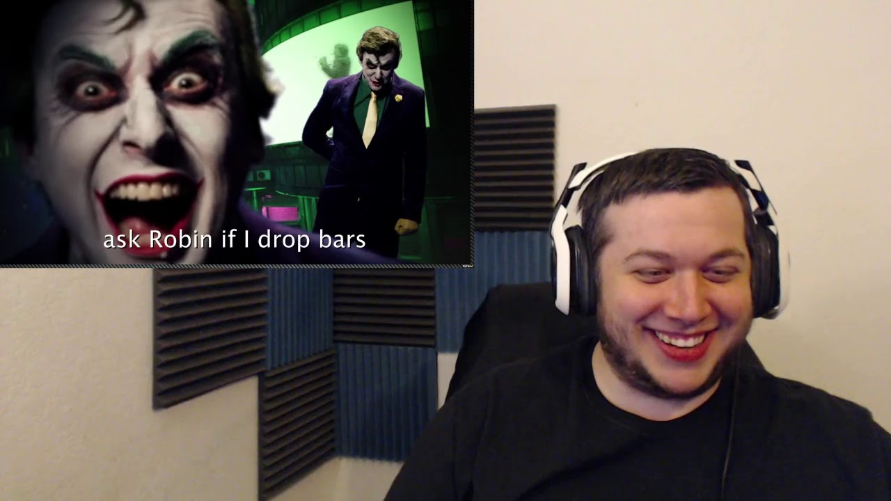 The Joker vs Pennywise Epic Rap Battles Of History reaction