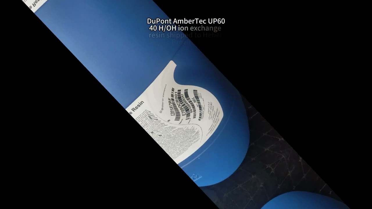 DuPont AmberTec UP6040 H/OH ion exchange resin shipped to Hebei Province