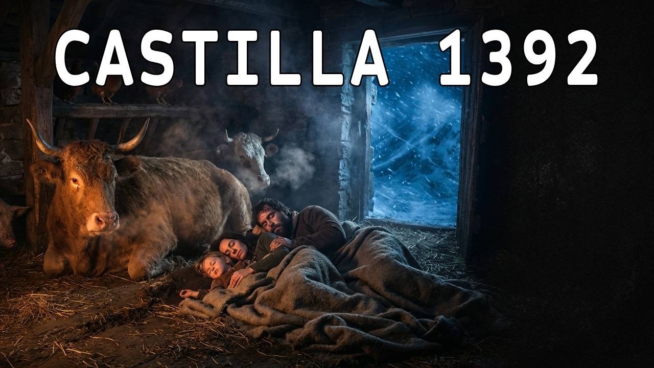 Año 1392, España — Cuando Compartir la Noche con Animales Era la Única Defensa Contra el Frío Mortal