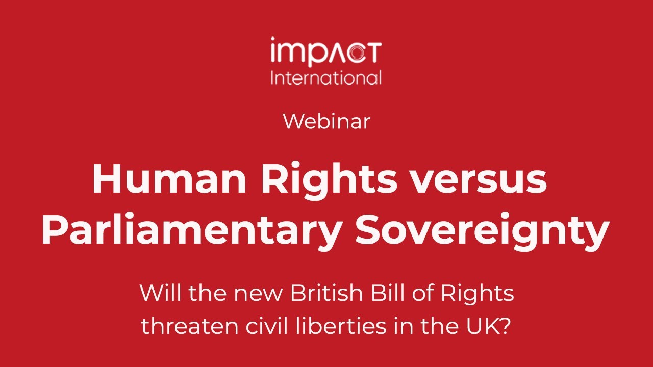 Webinar| Human Rights versus Parliamentary Sovereignty