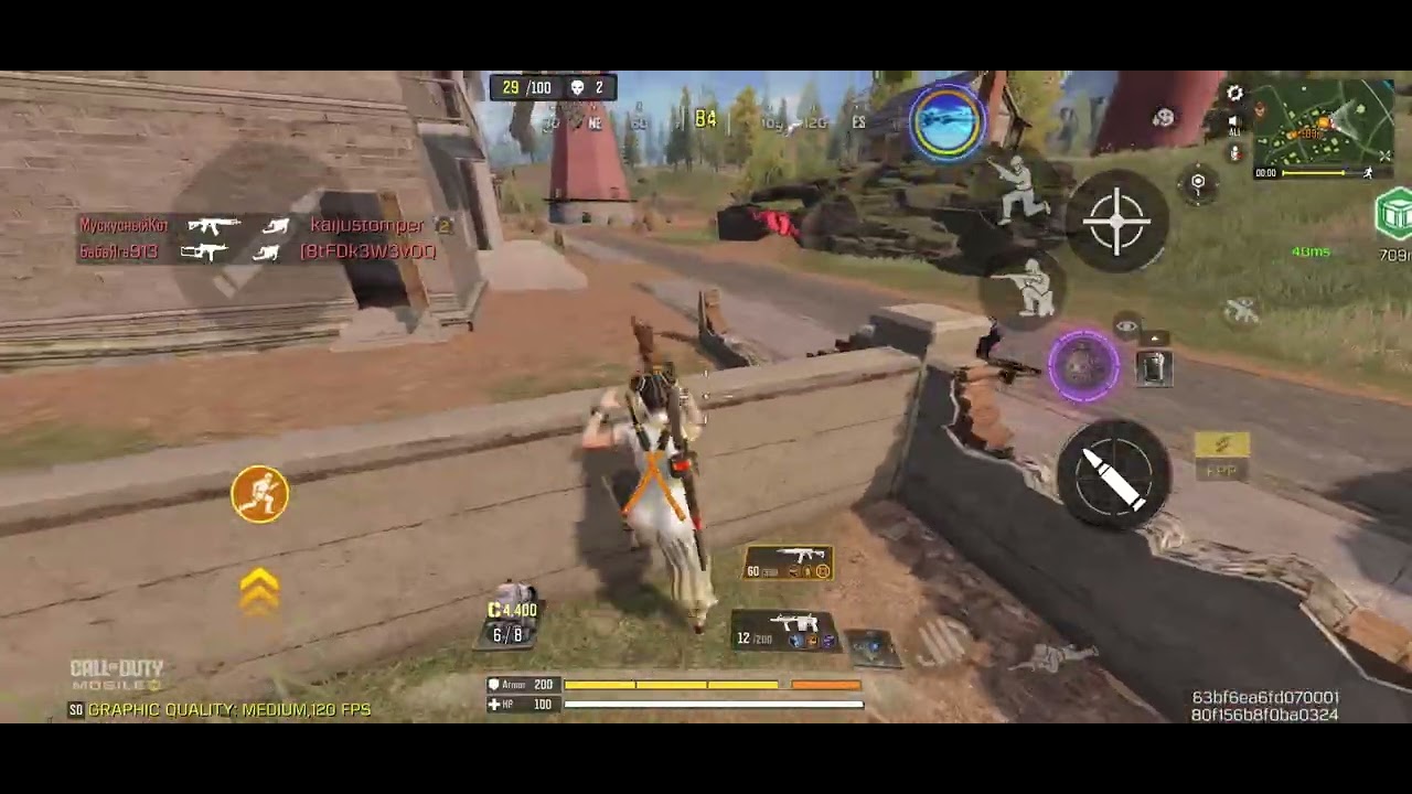 Best Gun AK117 memento mori solo vs squad CALL OF DUTY MOBILE
