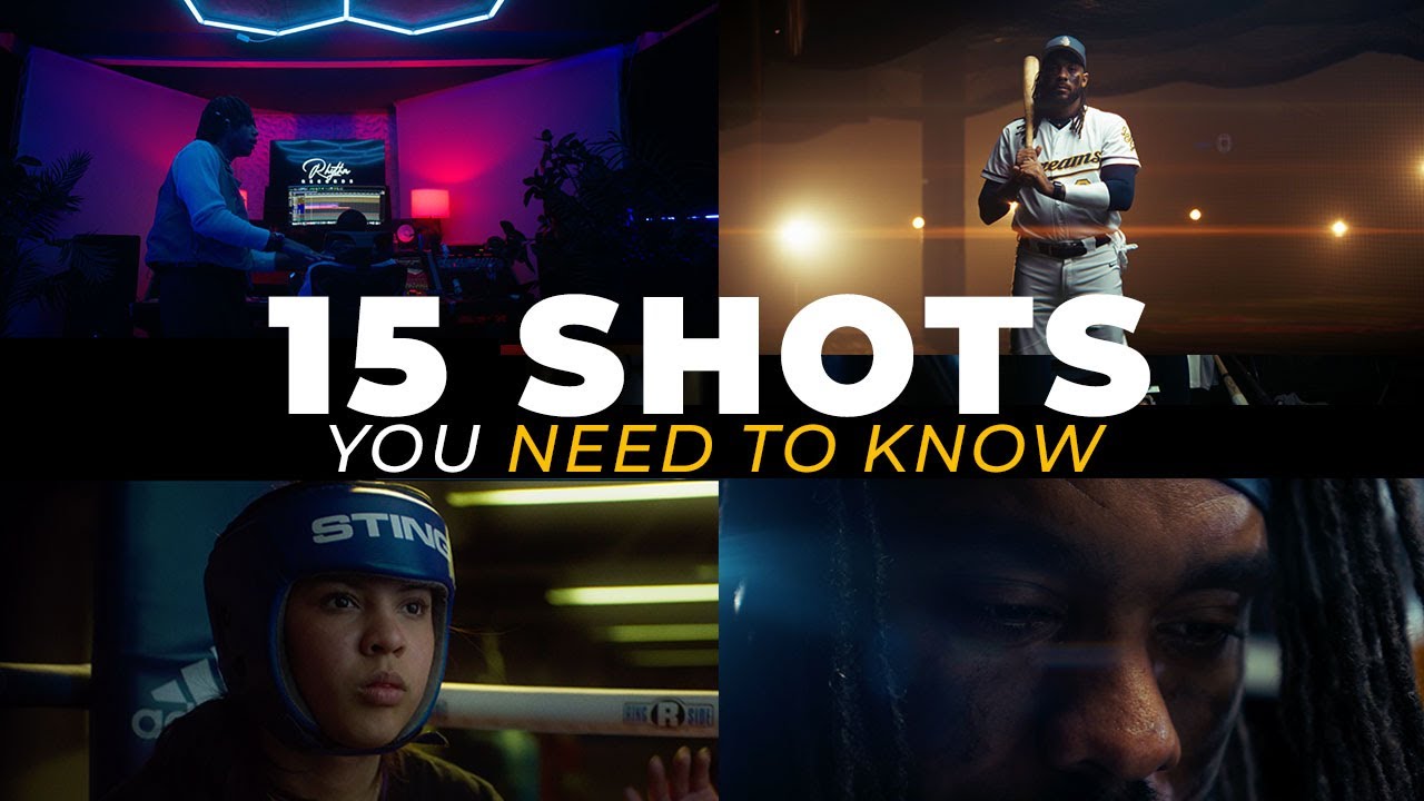 15 Shots to make your films more Cinematic