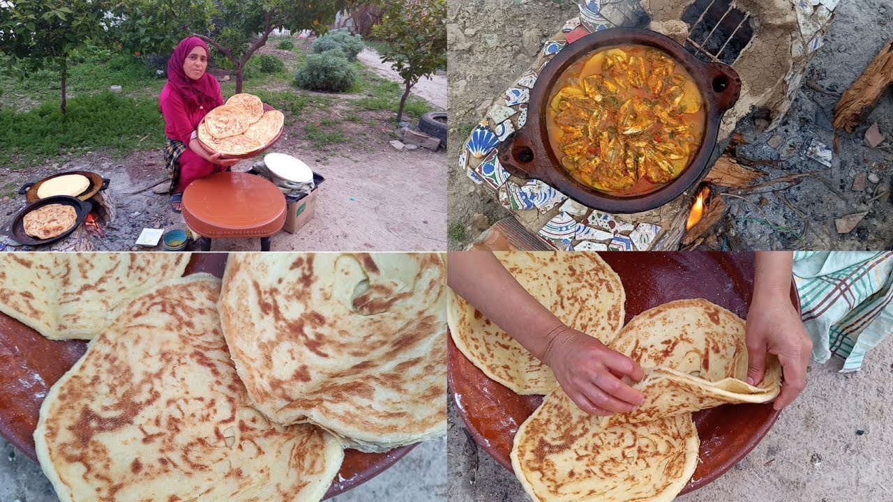 شاركت معاكوم الطريقة ديال المخمر ديال زمان 😍 #البادية #اكسبلور #طبخ #اكسبلور #أجواء_الطبيعة #رمضان 