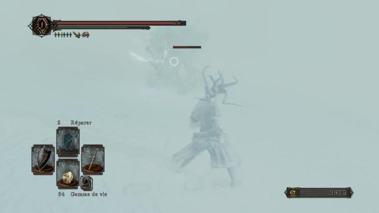 DARK SOULS II: Traverser la lisière gelée + Boss Lud et Zallen  DLC La couronne du Roi d'ivoire