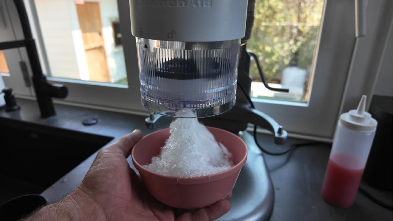 The KitchenAid Shaved Ice Attachment - How it Really Works