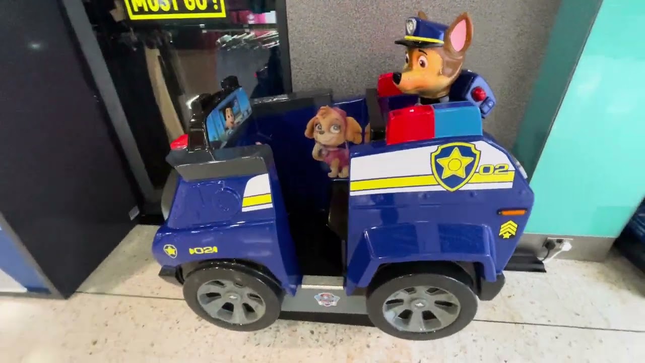 Northern Leisure PAW Patrol Chase Kiddie Ride 
