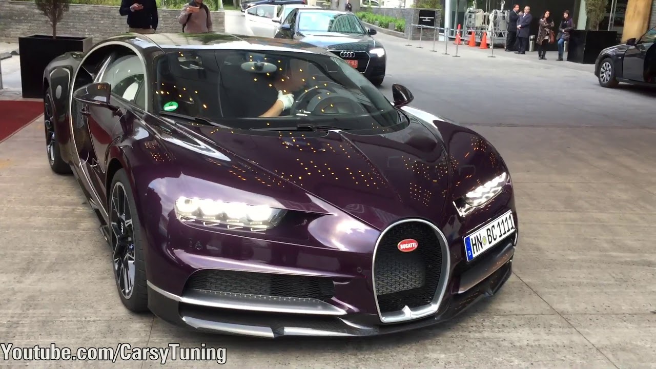 Bugatti Grand Tour 2017 - Special Delivery Bugatti Chiron in Santiago Chile!