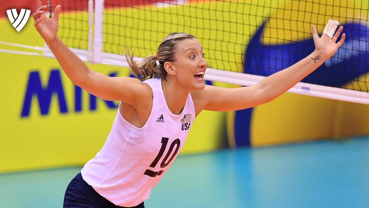 USA's Captain Jordan Larson is hungry for more!🔥  | Spike Height: 302cm | Highlights Volleyball