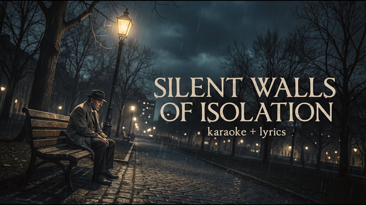 The Loudest Silence You’ll Ever Hear | Silent Walls of Isolation (Dark Country Folk) Karaoke Lyrics