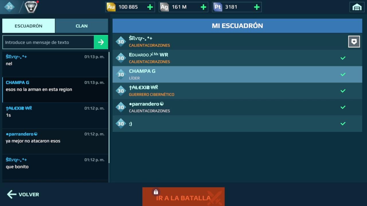 Warrobots EN VIVO Champa