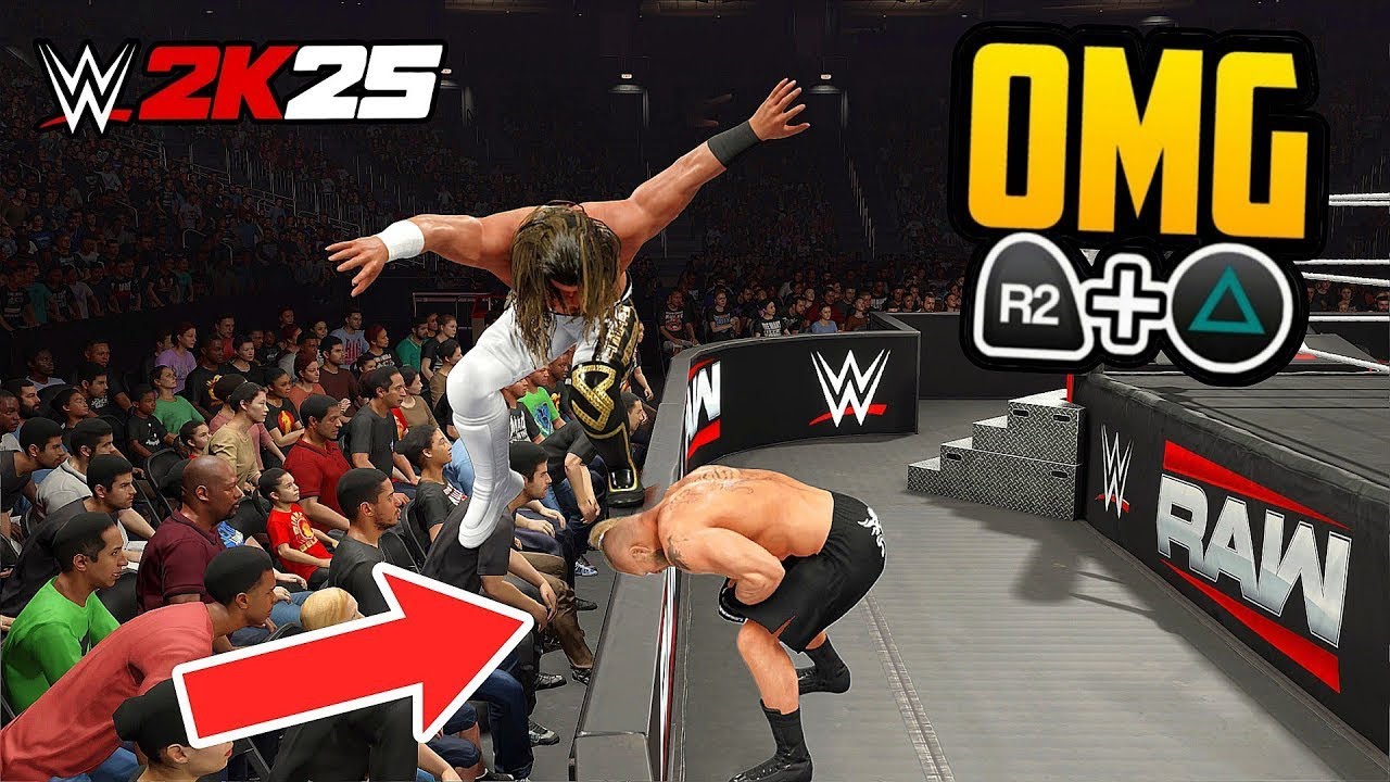 100 Finishers to Brock Lesnar in WWE 2K25 (insane!)🤯🤯