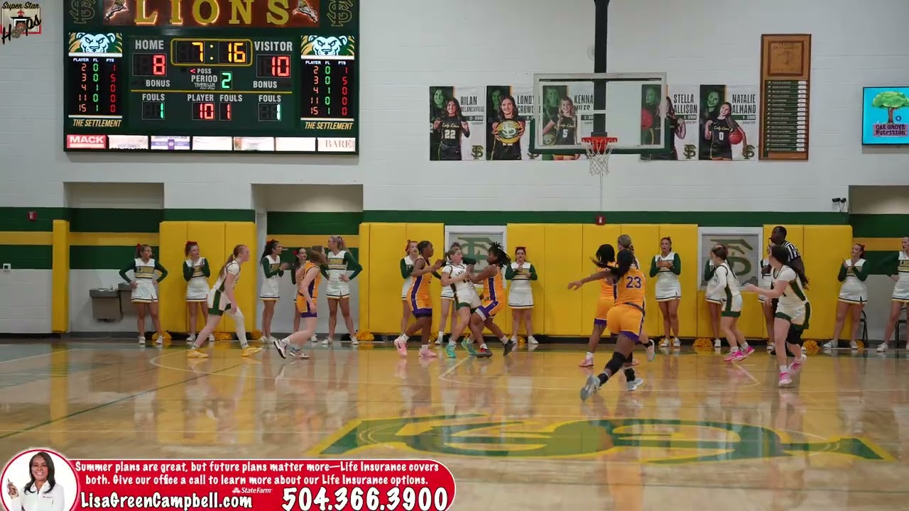 ⛹🏽‍♀️ French Settlement vs Denham Springs | Louisiana Girls Basketball | Top Seniors Battle 1/9/26