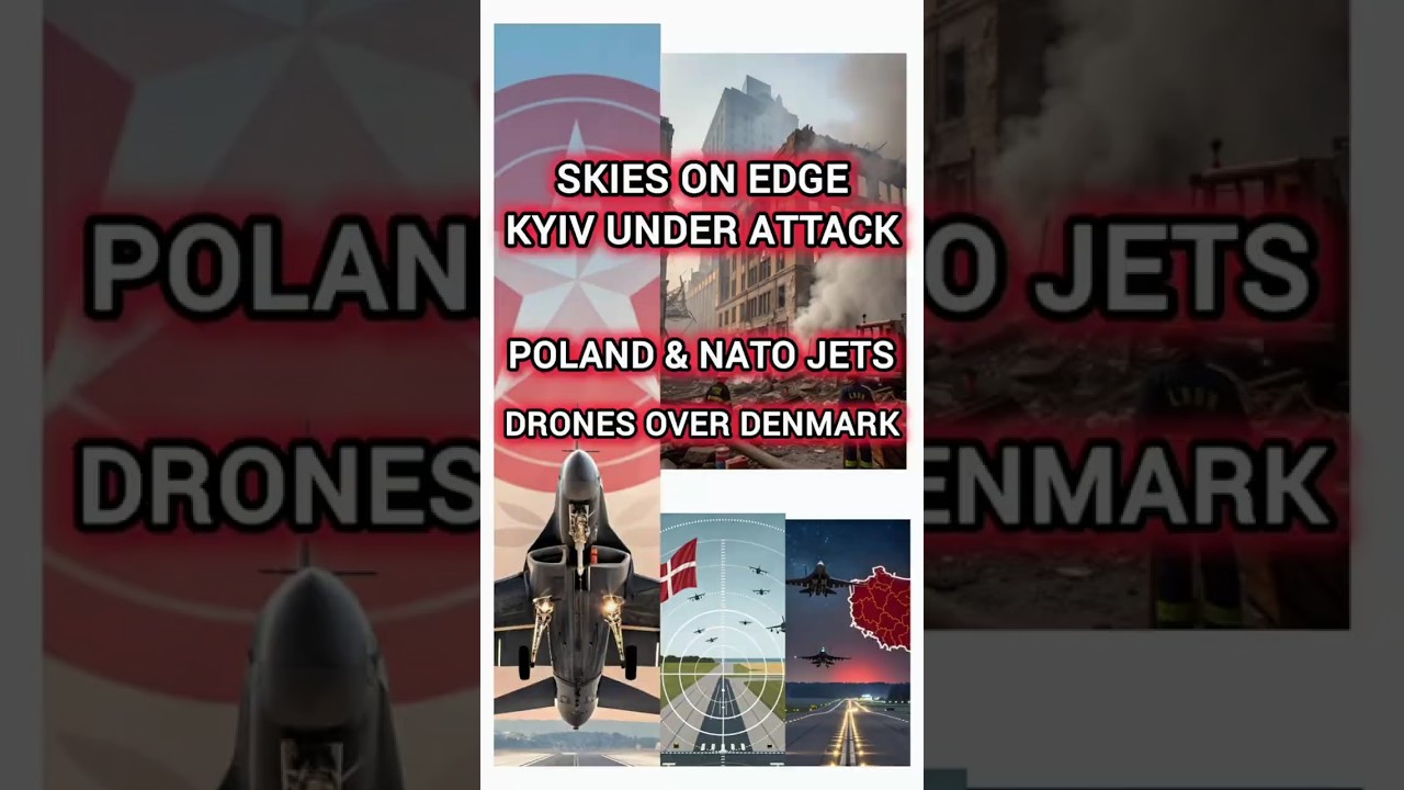 Poland & NATO Scramble Jets as Russia Strikes Ukraine | Massive Attack on Kyiv