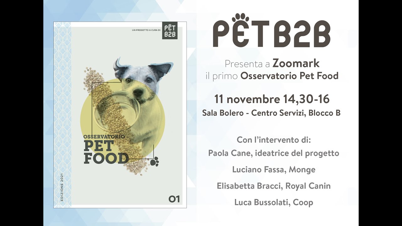 PET B2B a Zoomark 2021: "Sei trend del pet food raccontati dal claim"