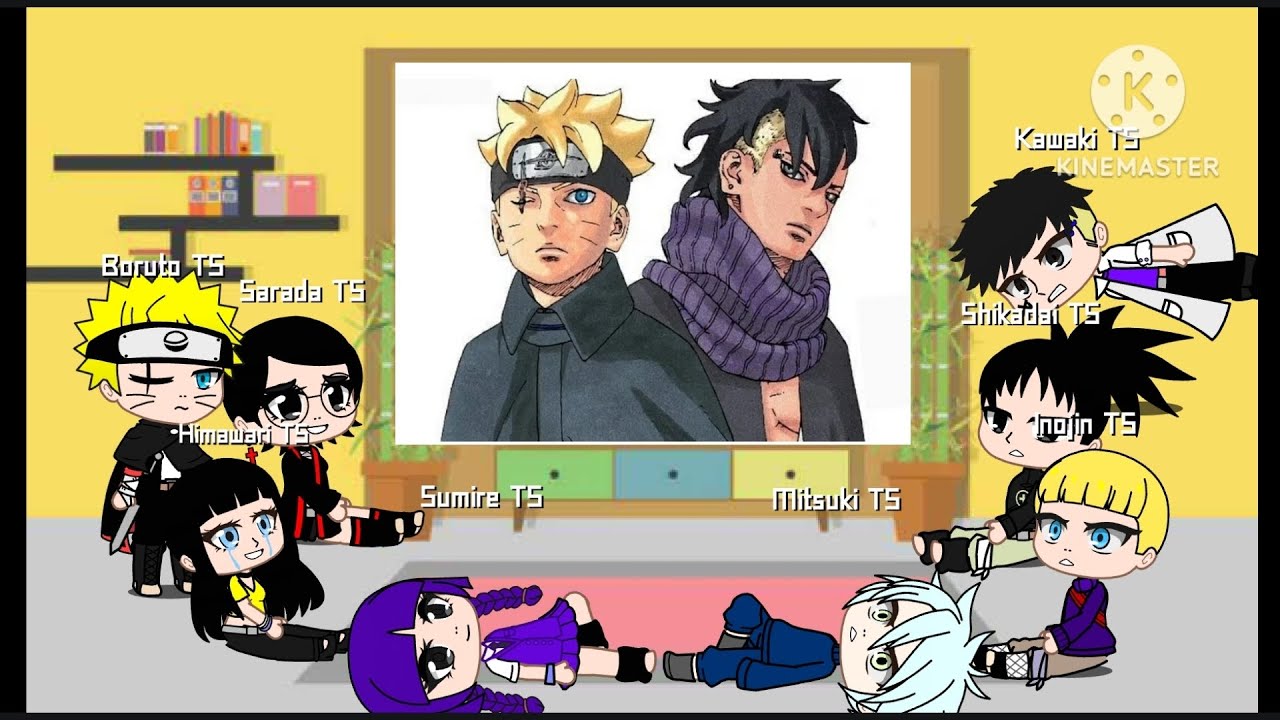 Boruto friend+Boruto react to Boruto two blue vortex|Reality