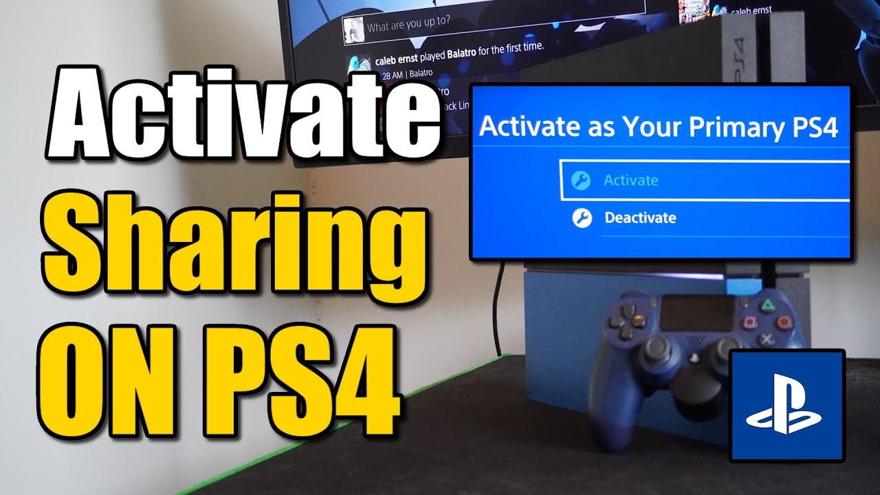 Как активировать PS4 как основную консоль для совместного использования игр и PS PLUS! (Лучший сп...