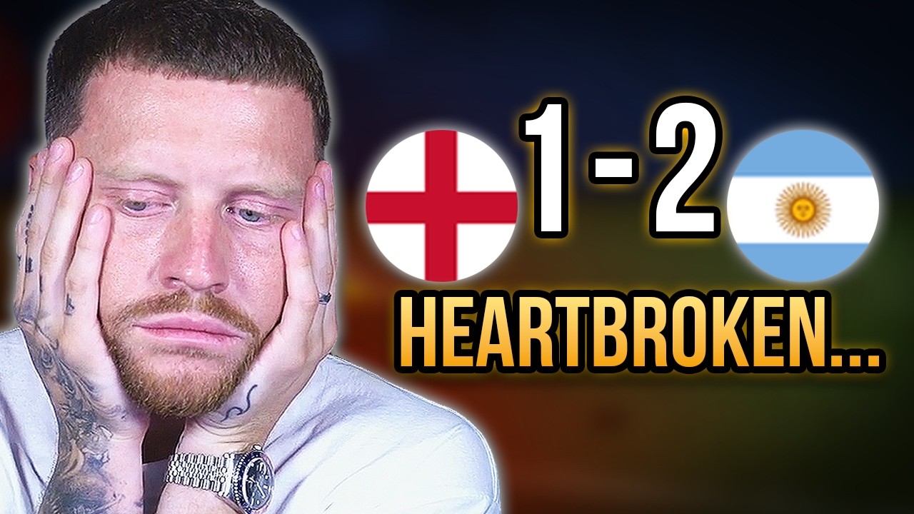 I Was HEARTBROKEN... My England vs Argentina World Cup Semi Final Reaction