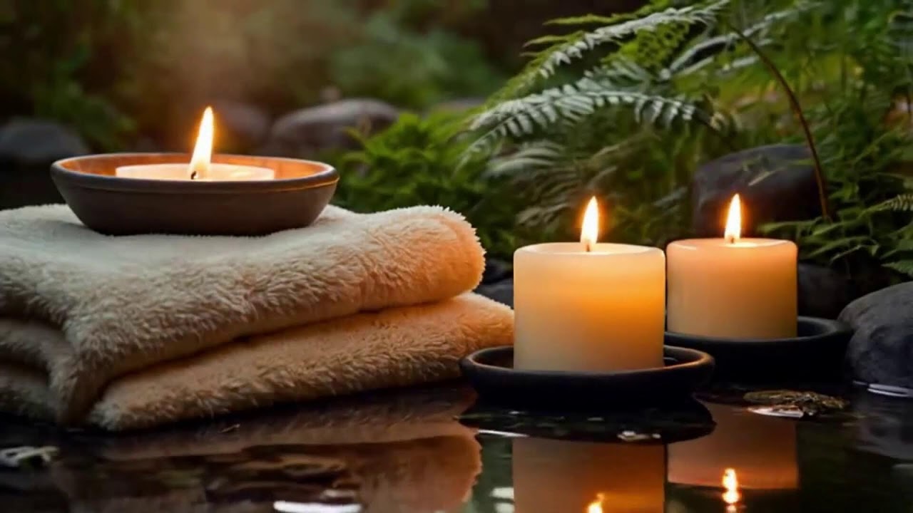 Relaxing Spa Music 🌼 Stress Relief Music, Insomnia Cure, Heal Stressed Mind,Peaceful Water Magic 56