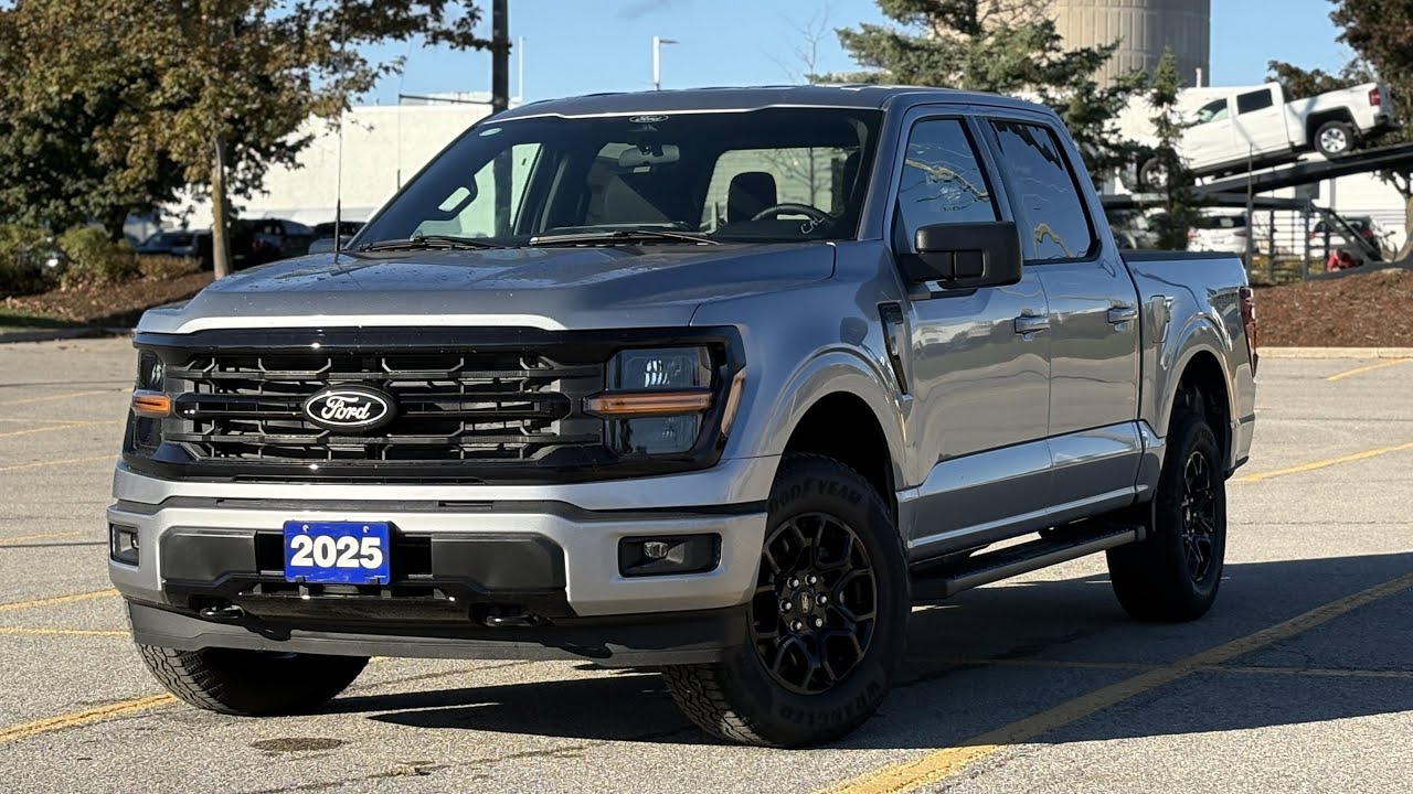New 2025 Ford F-150 XLT in Iconic Silver Metallic (#A1373) | Barrie Ford