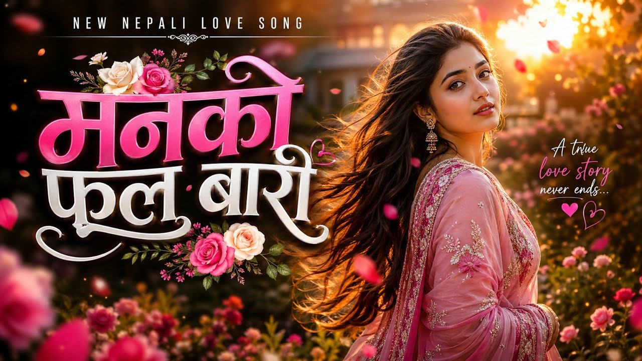 Man ko Phool Bari | मनको फूल बारी |  New Nepali Folk Romantic Song  2025 | Awaaz Sutra