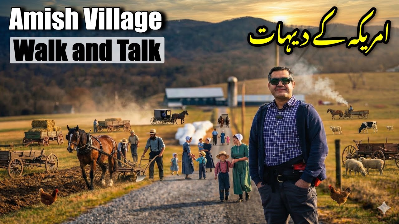 Inside Amish & Mennonite Life in Pennsylvania 🇺🇸 | Real Village, Farms, Schools & Classroom Visit