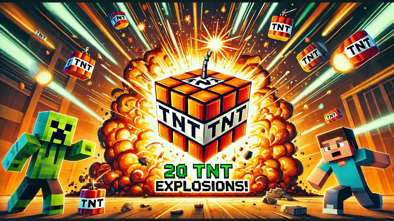 Minecraft TNT Madness: 20 Explosive Experiments You Can&rsquo;t Miss!