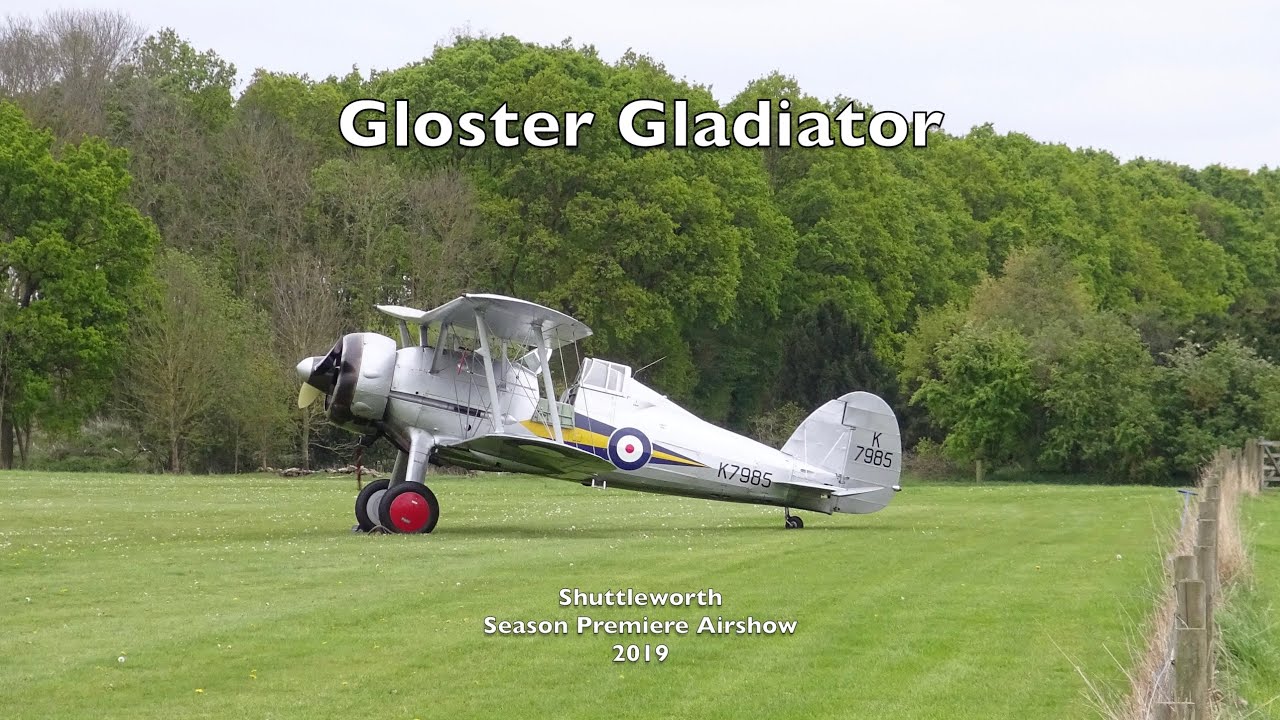 Gloster Gladiator - Shuttleworth Season Premier Airshow 2019
