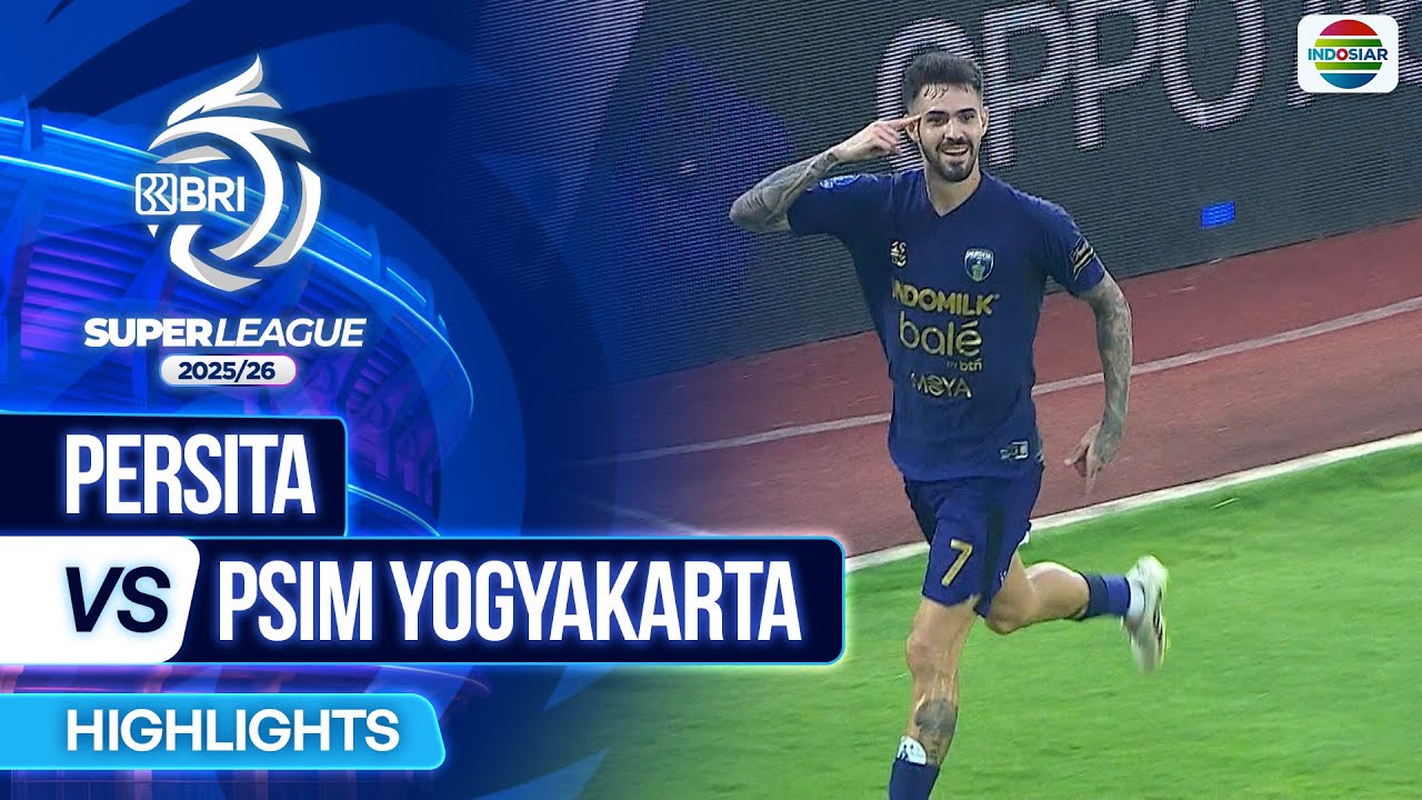 Persita VS PSIM Yogyakarta - Highlights | BRI Super League 2025/26