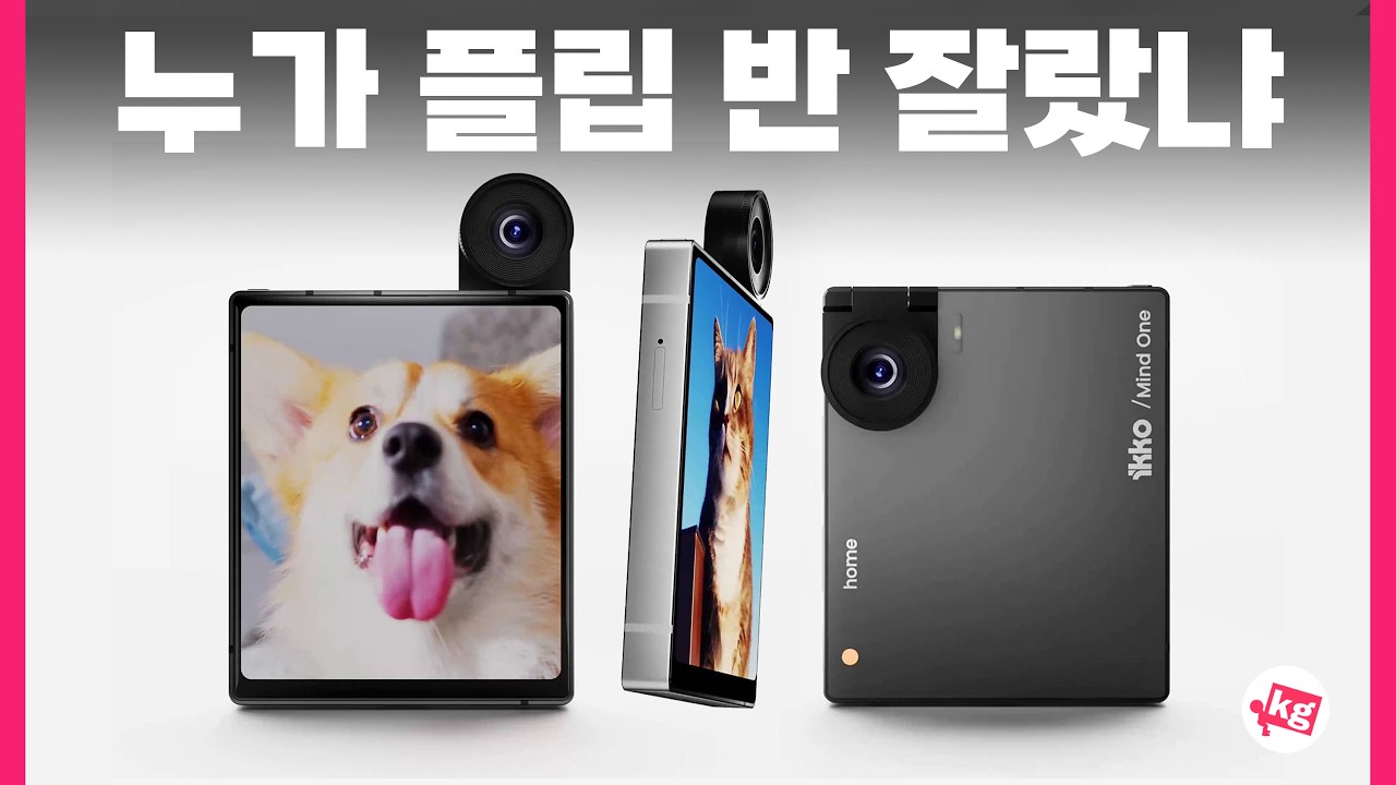 누가 플립 반 잘랐냐