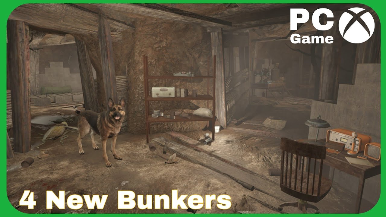 Обзор заброшенных бункеров Fallout 4