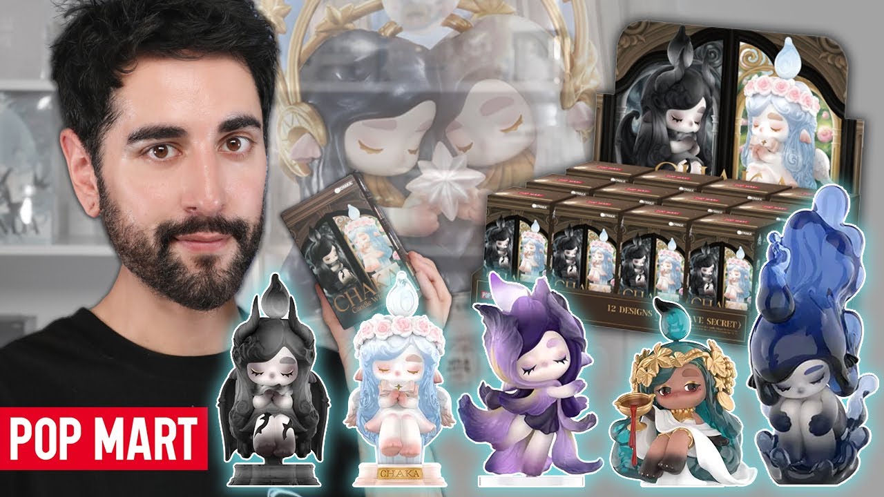 Unboxing POP MART's Chaka Candle Whisper Series - Full Blind Box Set! 💜
