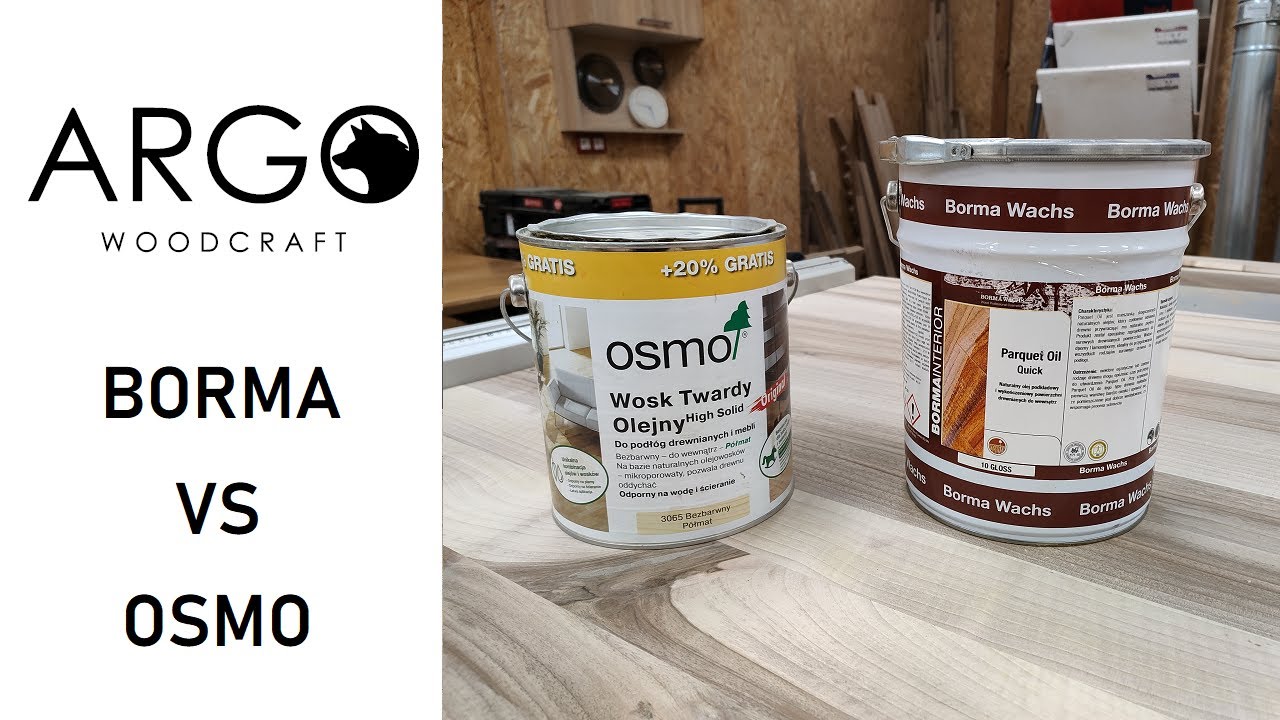 210 - Borma czy OSMO, który wosk lepszy? stolarskie Q&A