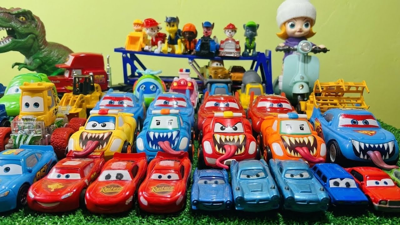 Disney Pixar  Cars Unboxing Review  | Lightning McQueen, Tow Mater, Sally Carrera, Cruz/ Doc Hudson