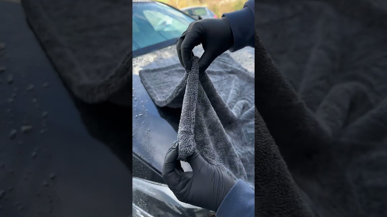 Tu connais les microfibre 1200gsm ? #tuto #astuce #car #cars #voiture #tips #cleaning