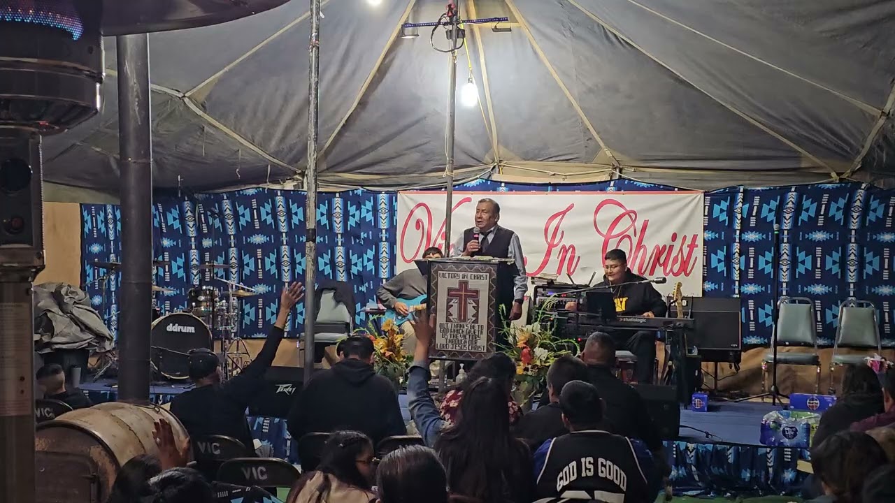 Evangelist Mike Lee Preaching @ Victory In Christ Revival in South Chavez, NM