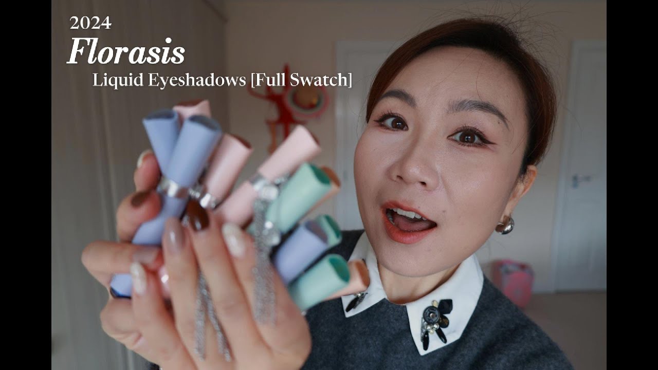 SHOCKING! 2024 Florasis Liquid Eyeshadow REVIEW + FULL SWATCHES