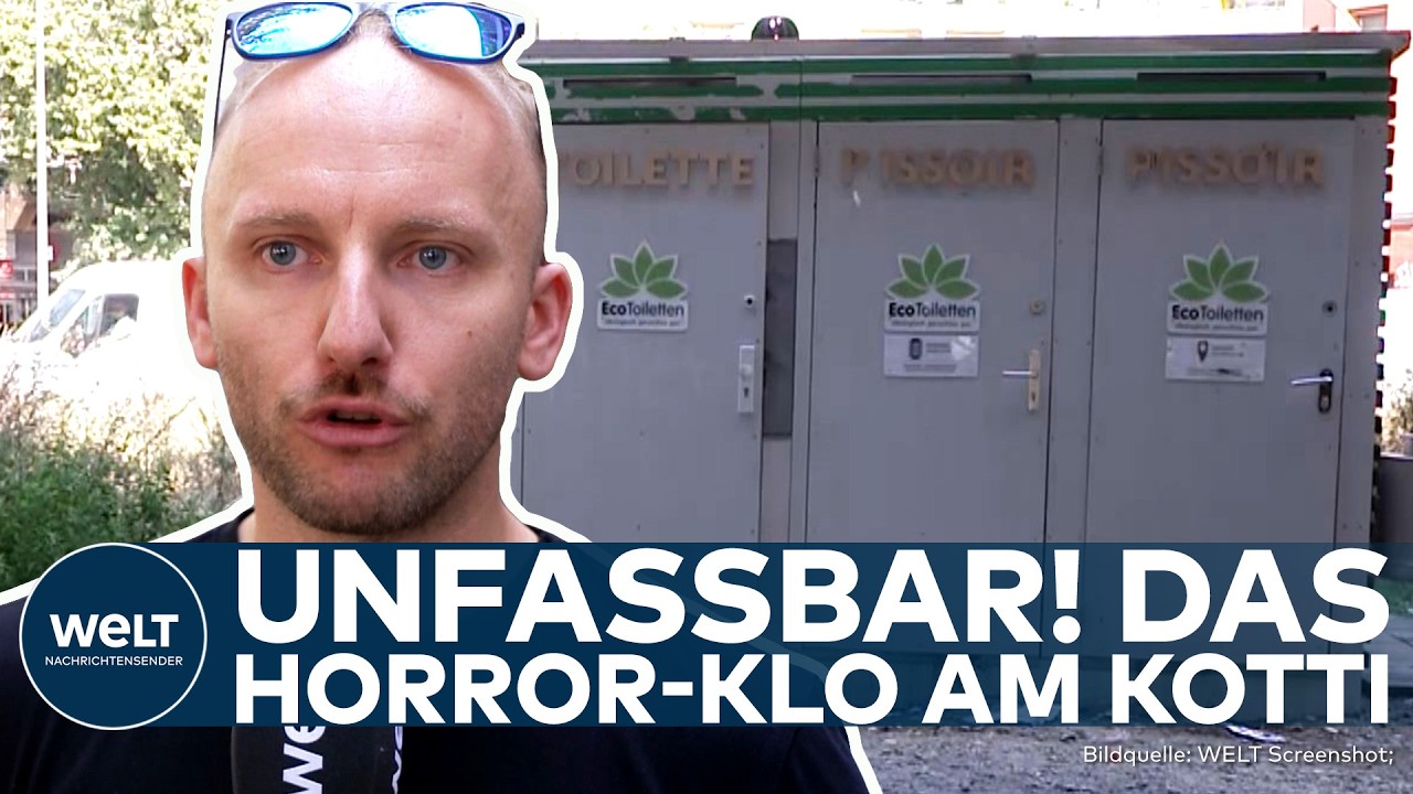 BERLIN: Das Horror-Klo am Kotti! Toilette am Brennpunkt Kottbusser Tor sorgt für Ärger!