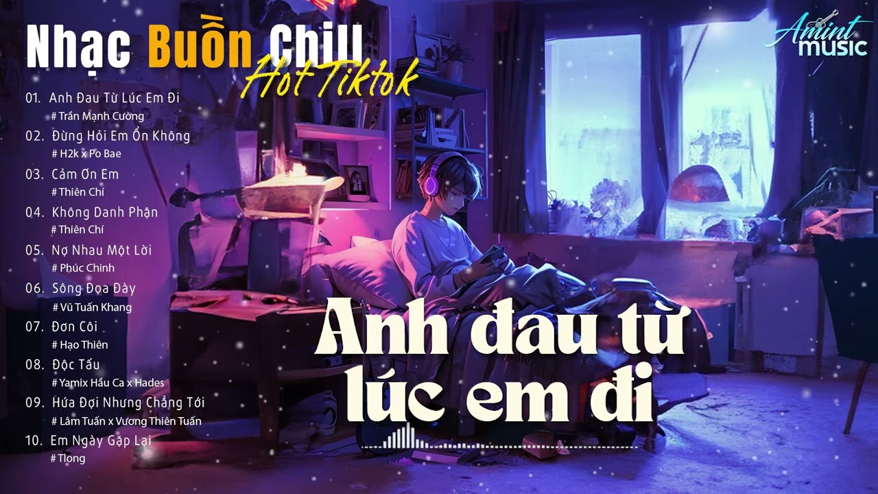 Nhạc Buồn Chill | Anh đau từ lúc em đi - Không danh phận - Đừng hỏi em ổn không - lofi Chill