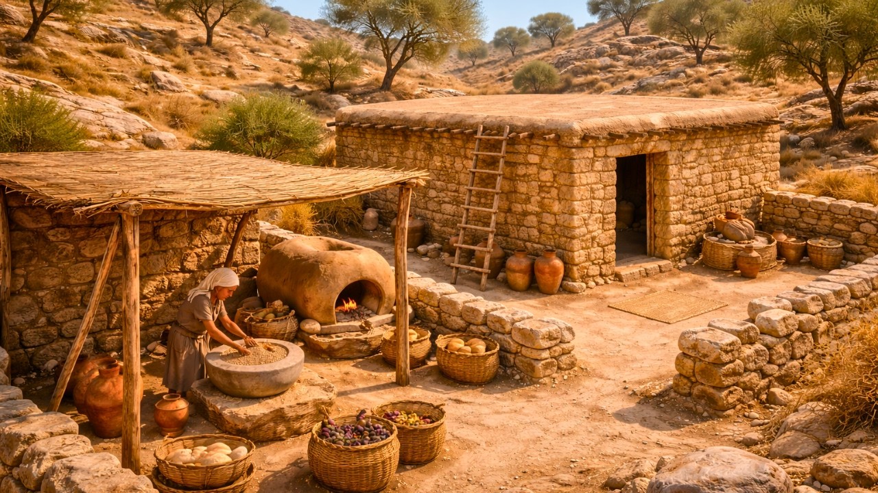 Las CASAS JUDÍAS en el TIEMPO DE JESÚS, hace más de 2.000 años | Documental bíblico