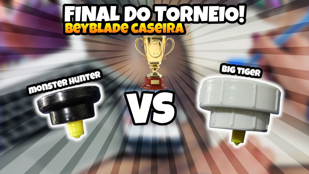 BATALHA BEYBLADE CASEIRA - FINAL DO TORNEIO!!