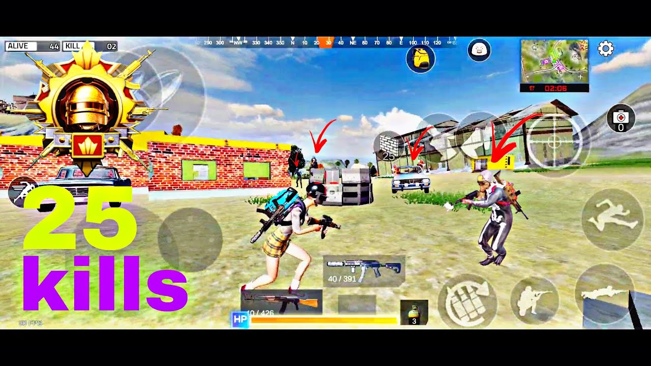 Wow! NEW FASTEST GAMEPLAY 😍 SURVIVAL UNKNOWN BATTLE ROYAL
