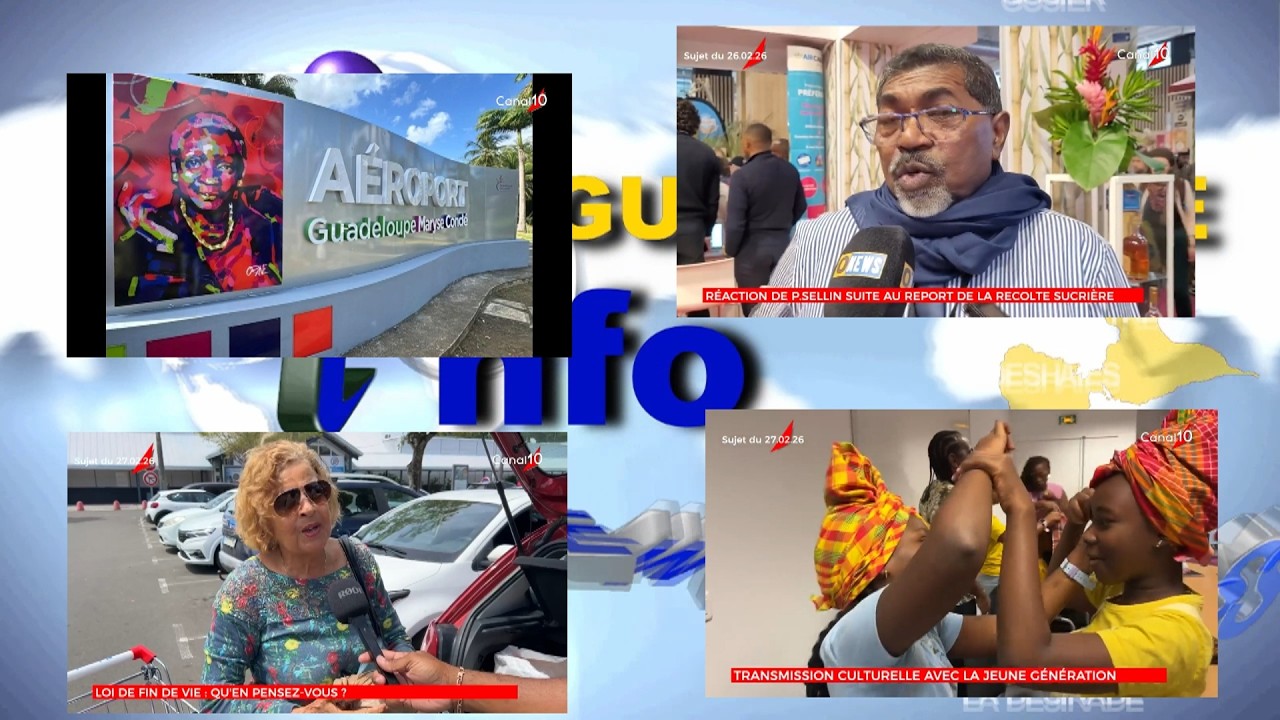 Onews guadeloupe jt de Guadeloupe Cana 10