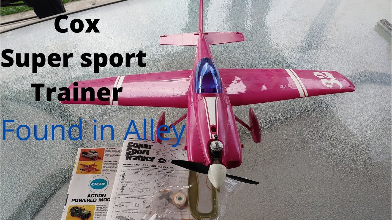 Cox Super sport Trainer found while Alley picking