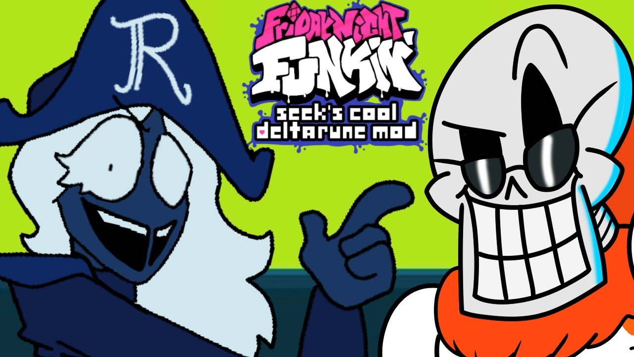 [Papyrus Plays] Friday Night Funkin: Seeks Cool Deltarune Mod