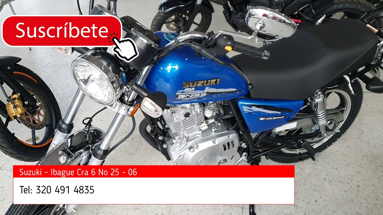 Suzuki GN125 Nova Modelo 2026 - Primeras  Impresiones