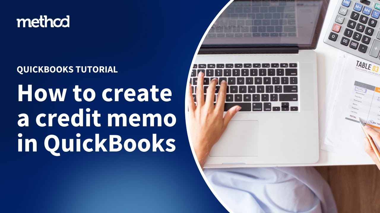 How to create a credit memo in QuickBooks Online