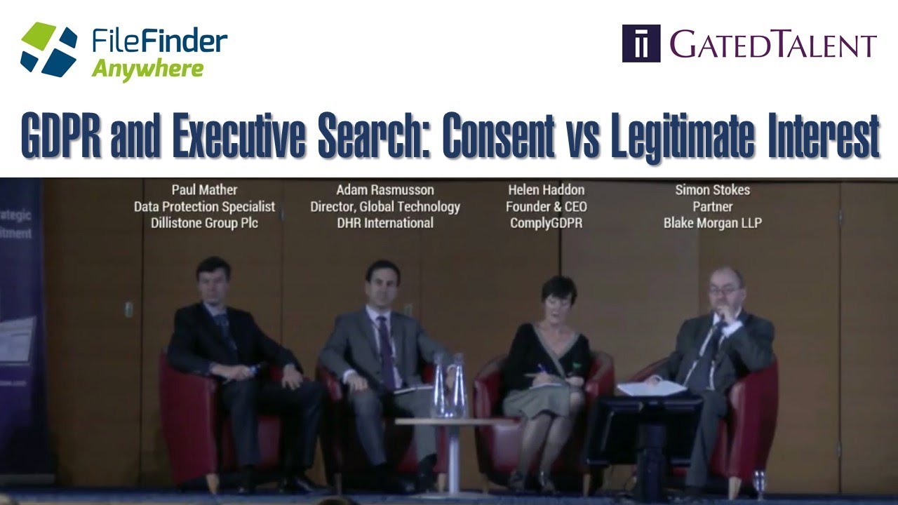 GDPR & Executive Search: Consent vs Legitimate Interest