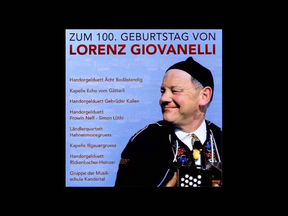 Däscher-Flug Lorenz Giovanelli, Handorgelduo Frowin Neff - Simon Lüthi