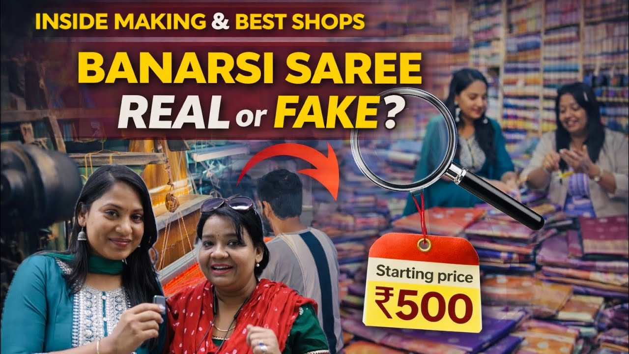 Don’t Get Cheated! | Best Banarasi Saree Shop in Varanasi